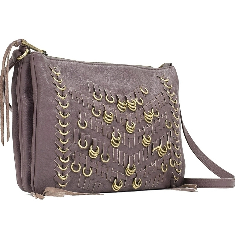 Sanctuary-NWT-“Hendrix” Purple Leather Crossbody Purse